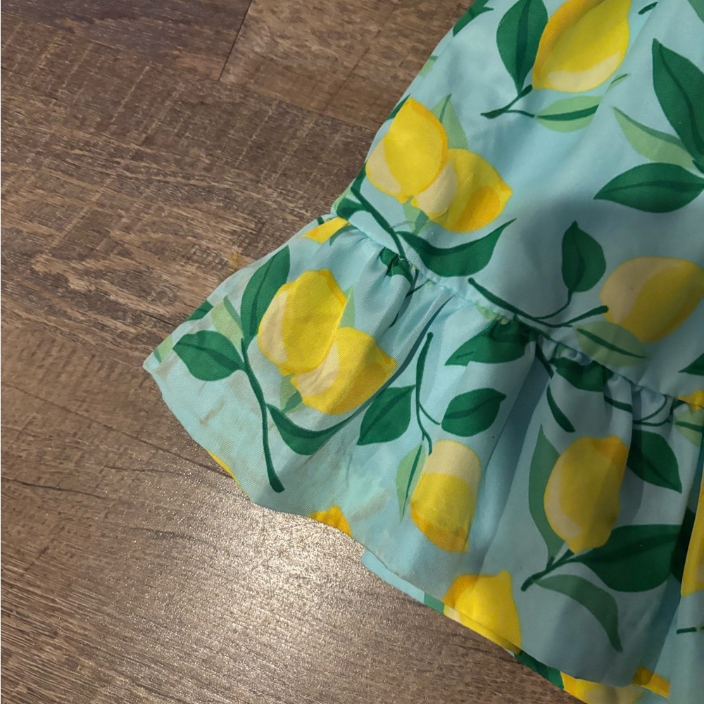 Janie and Jack Lemon Dress - Picture 6 of 9